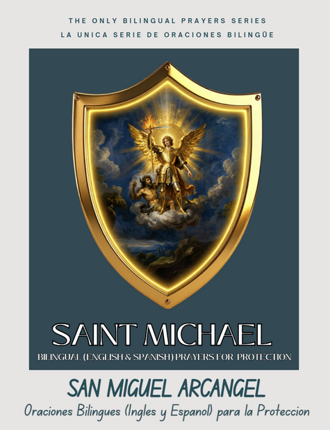 St Michael's Prayer Booklet - Bilingue (English & Spanish)